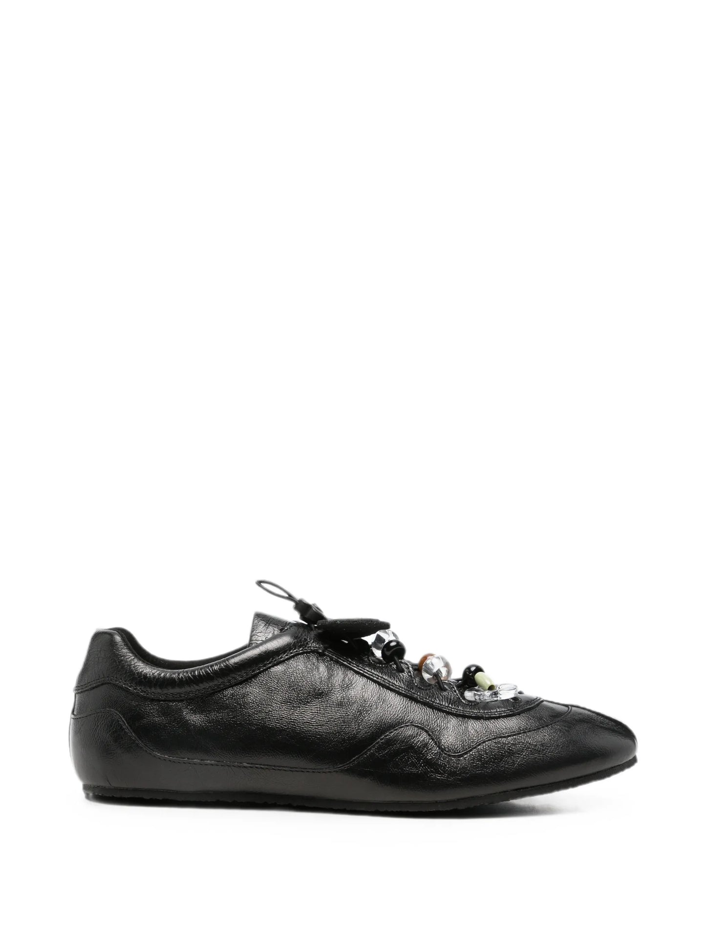 Blaise beaded leather sneakers
