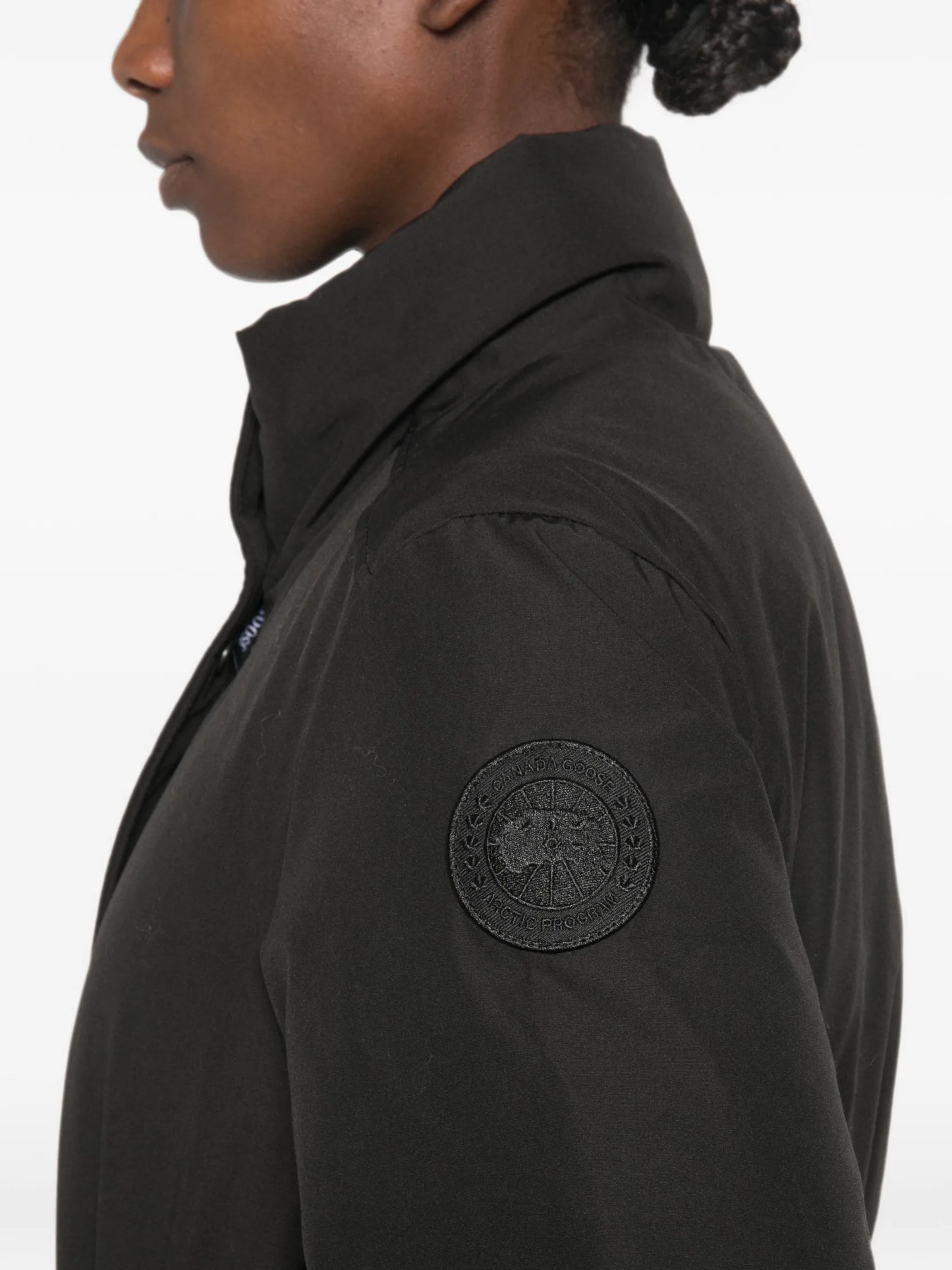padded hooded jacket