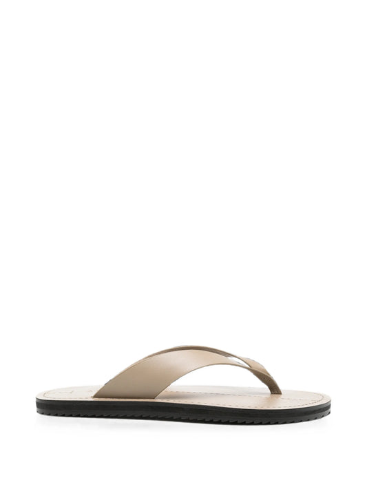Flora leather sandals