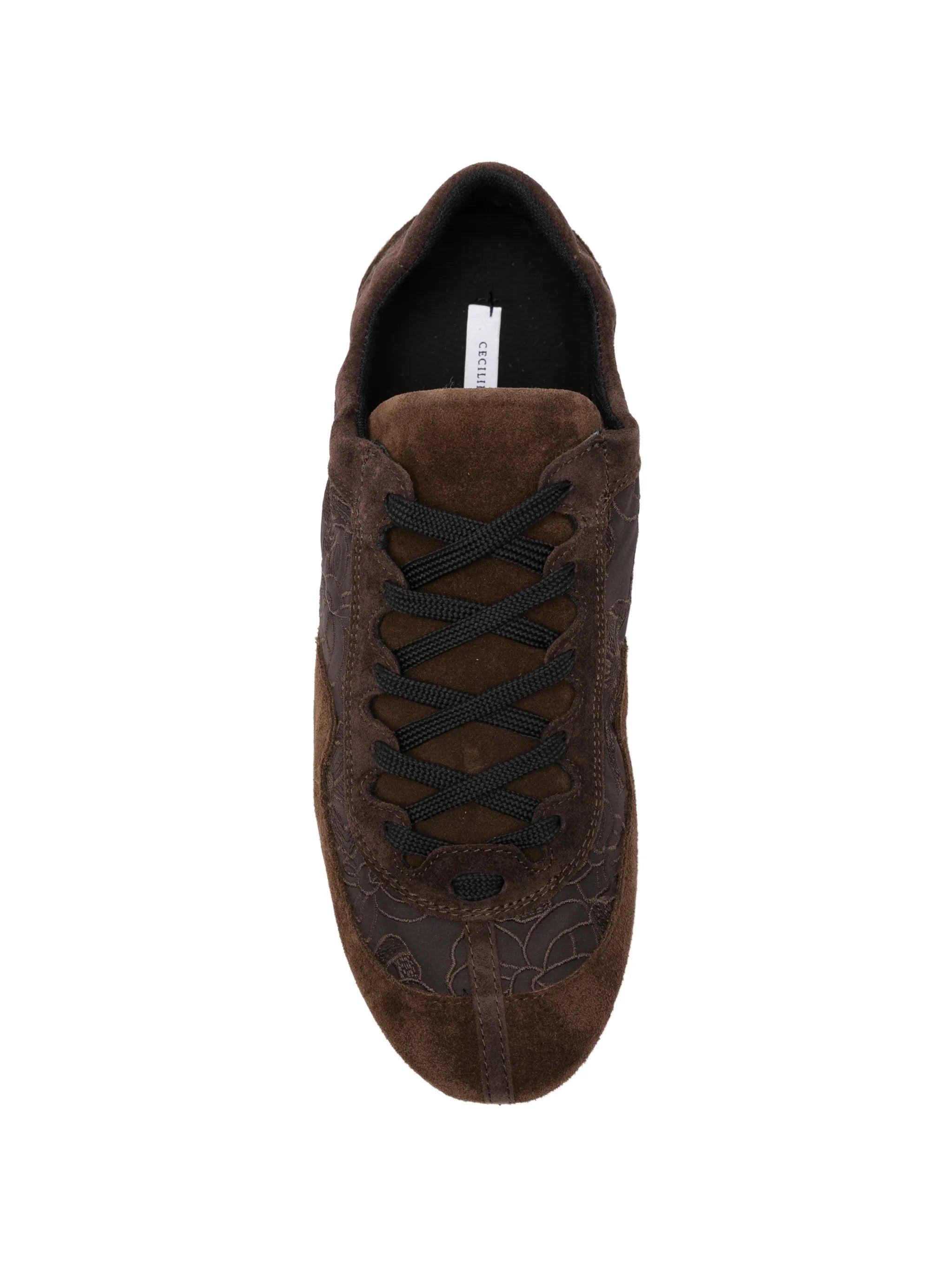 Blaise floral-embroidered sneakers