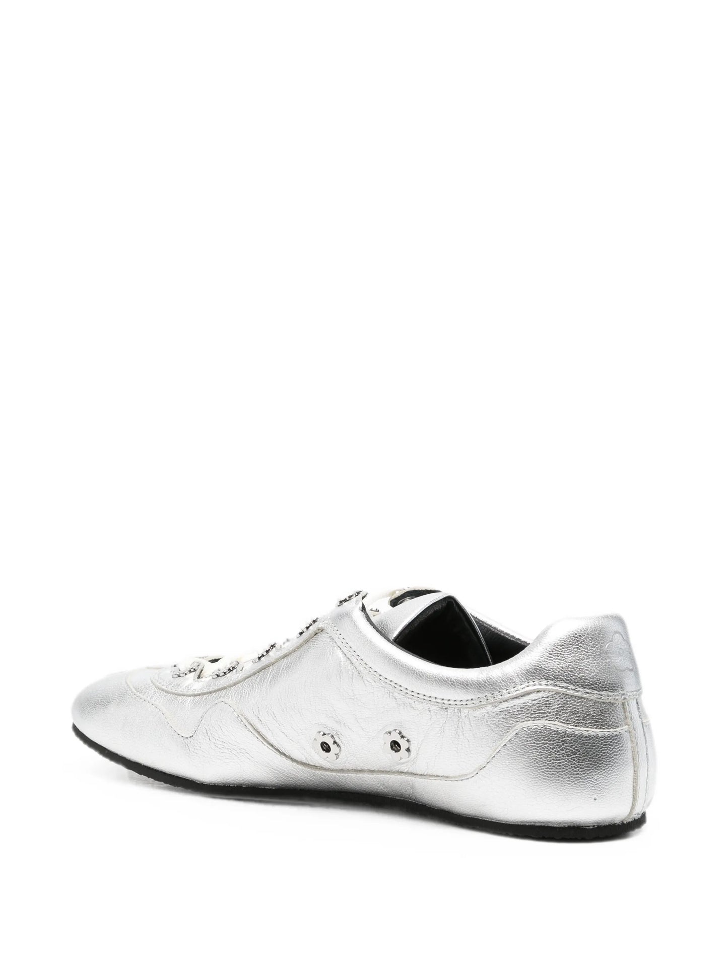 Blaise flower-stud sneakers