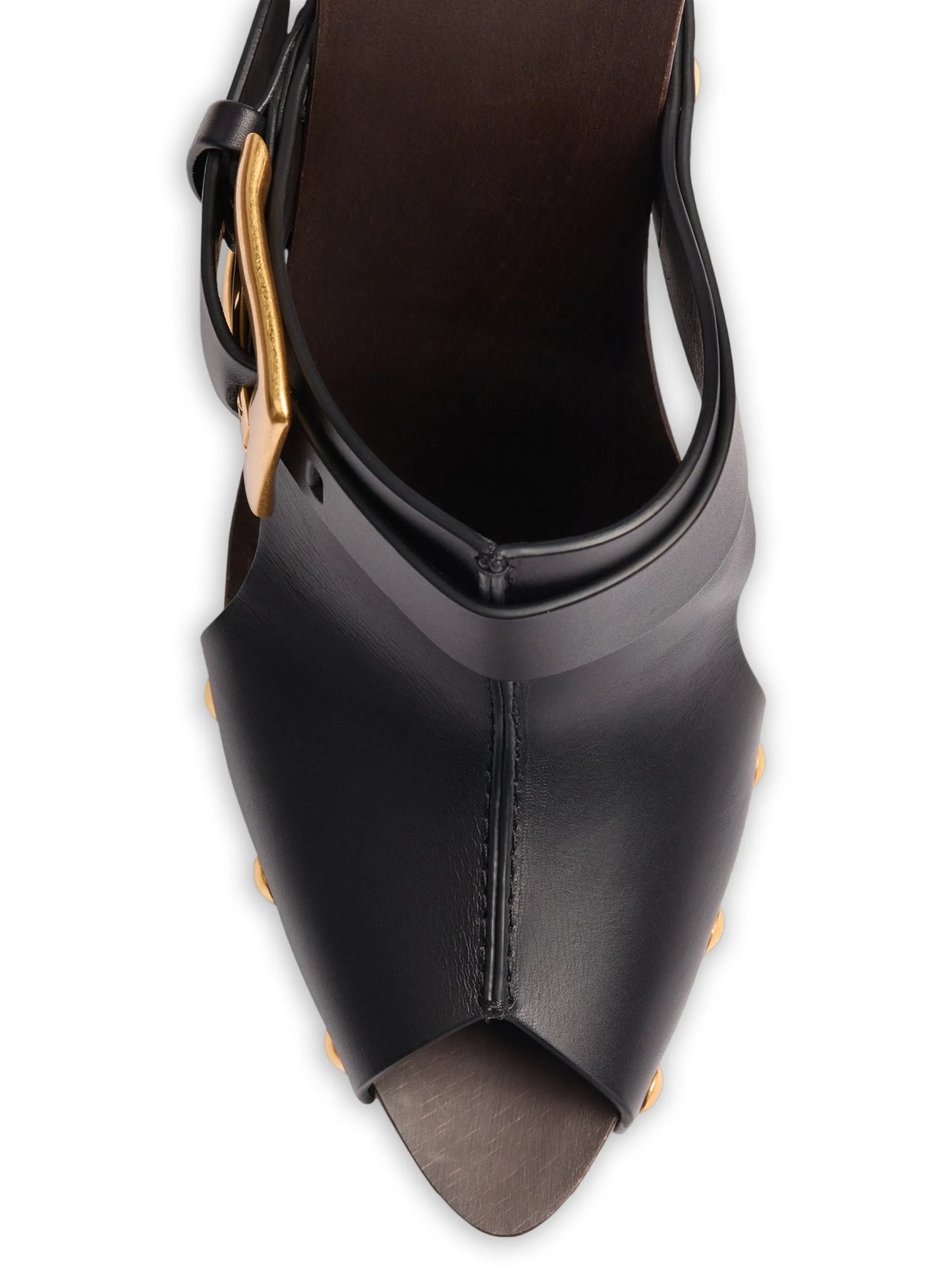 Anthem Wedge smooth leather mules