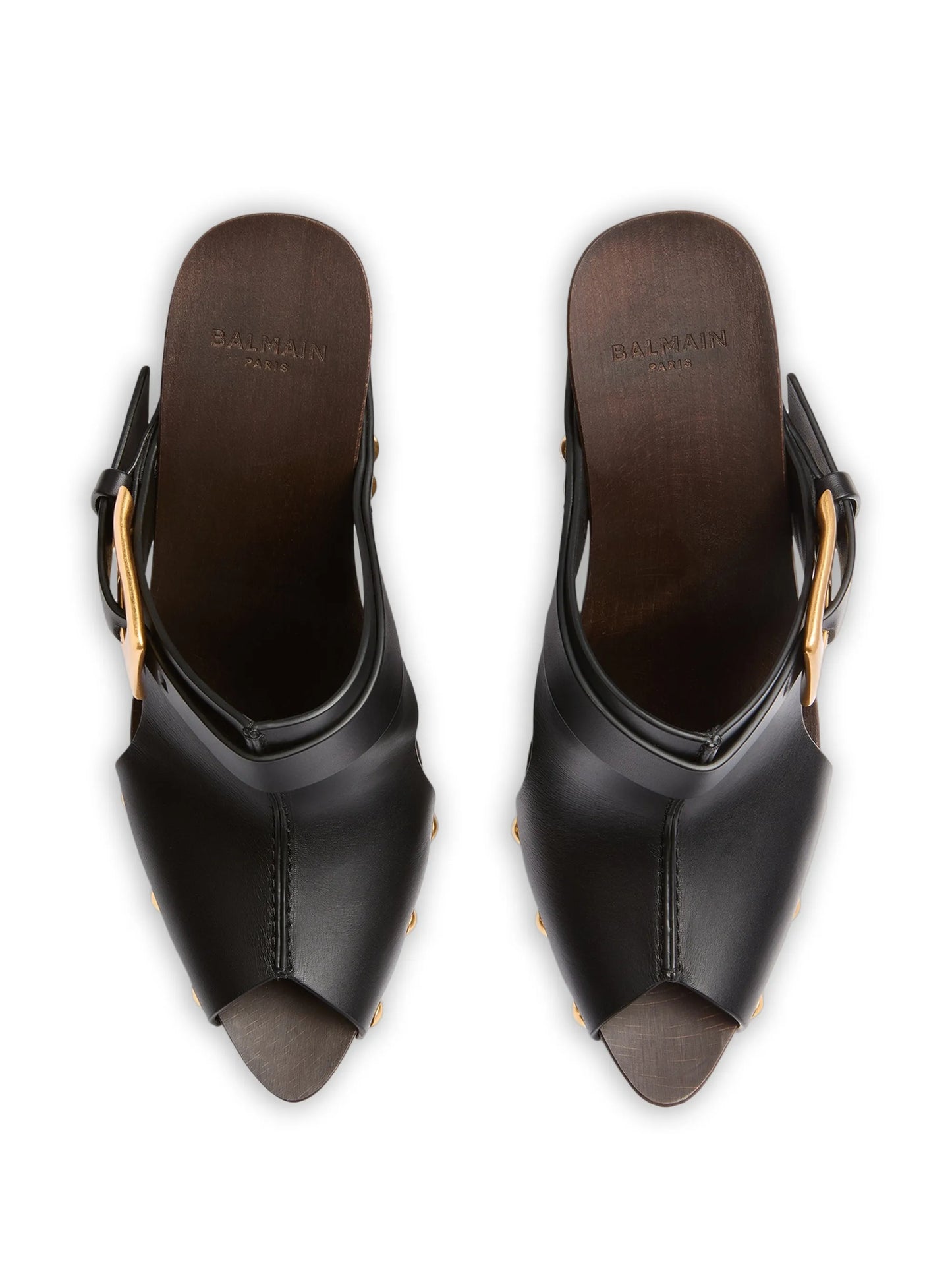 Anthem Wedge smooth leather mules