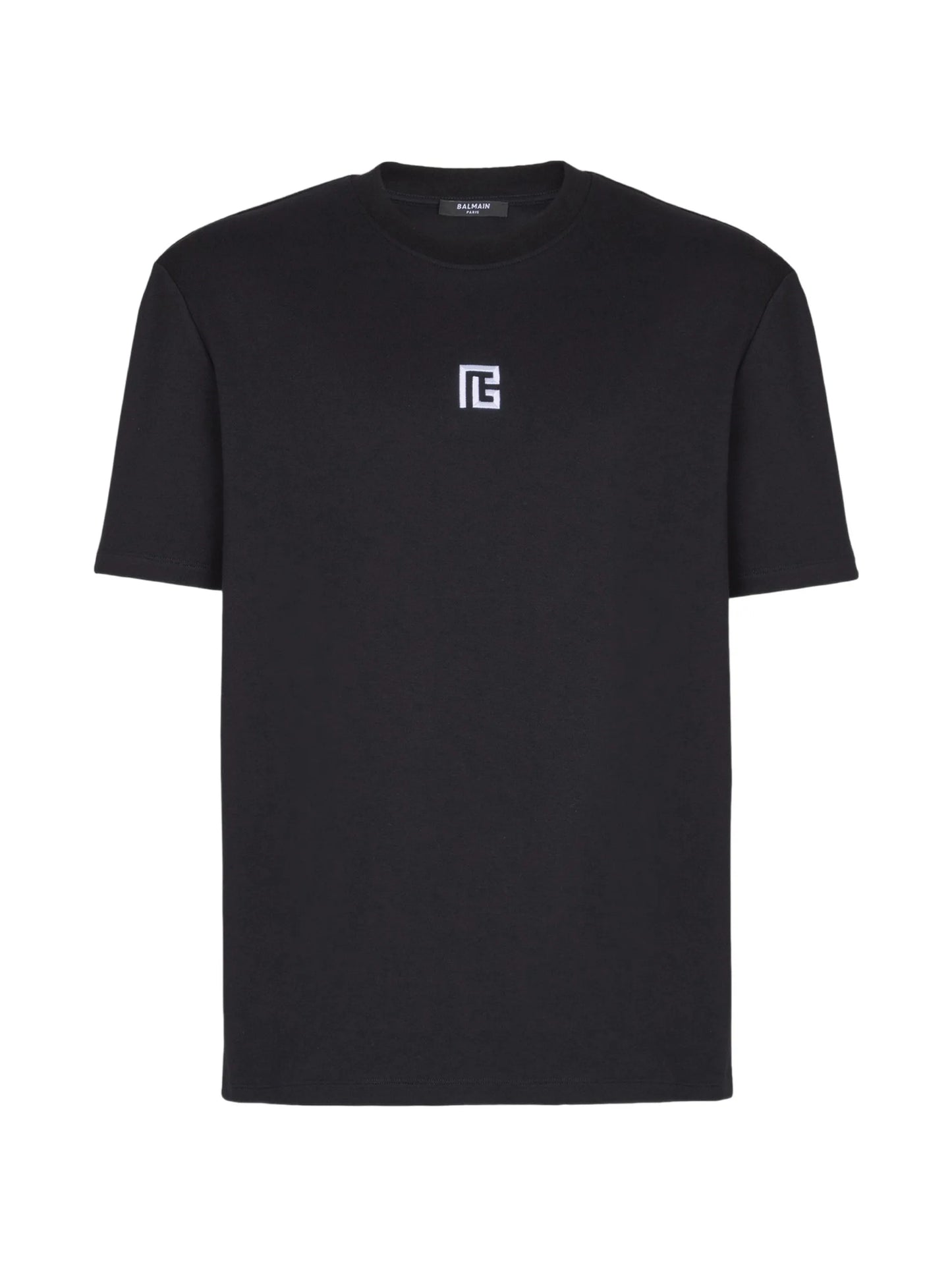 T-shirt with embroidered logo