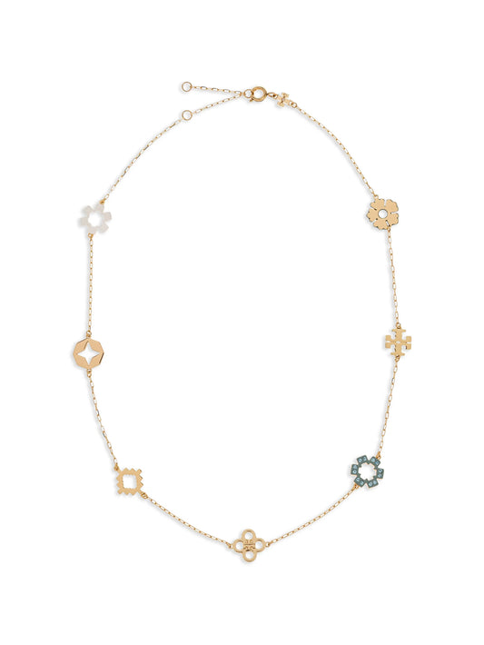 Forget Me Not Pavé necklace