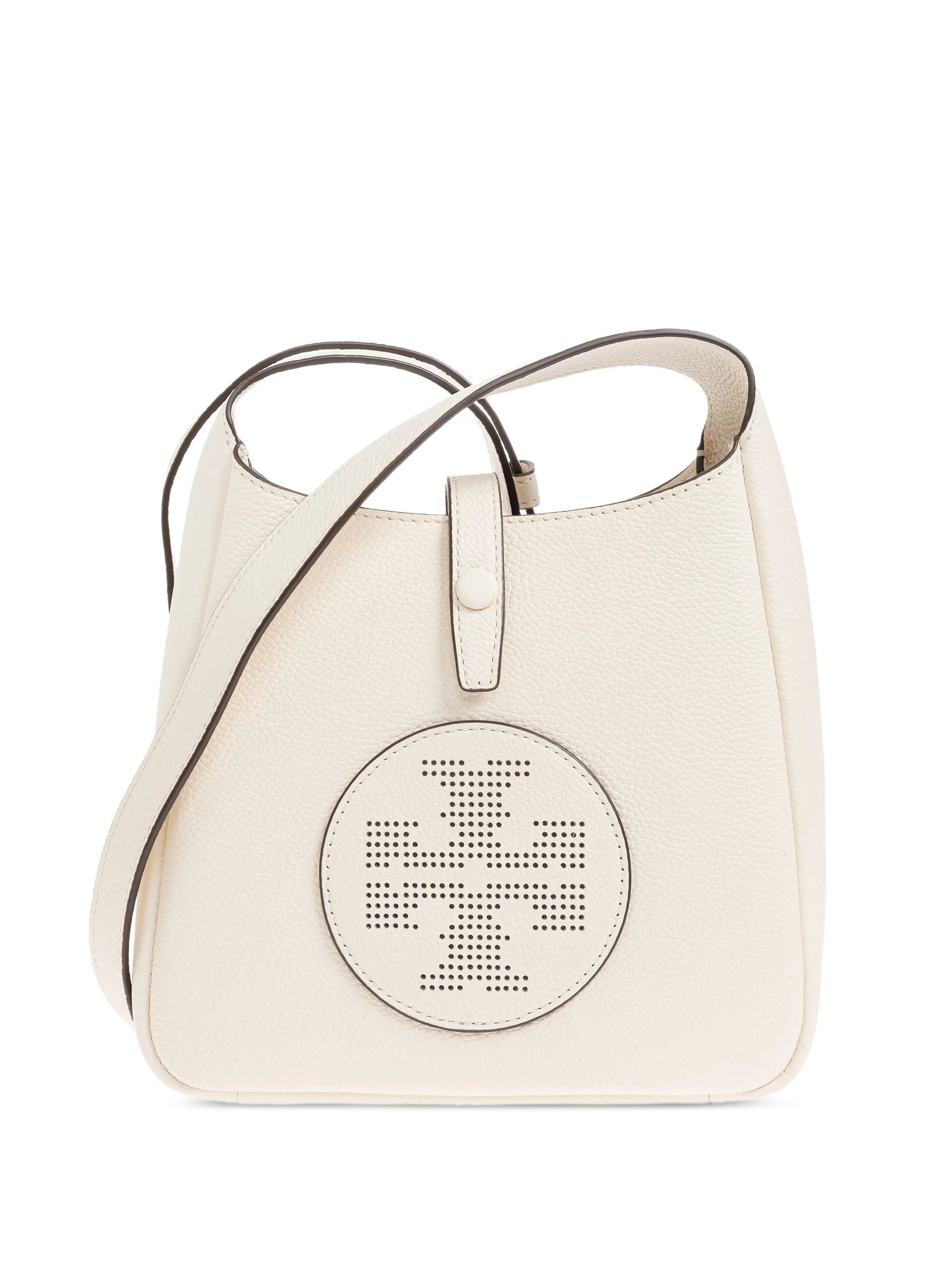 perforated-logo leather cross body bag