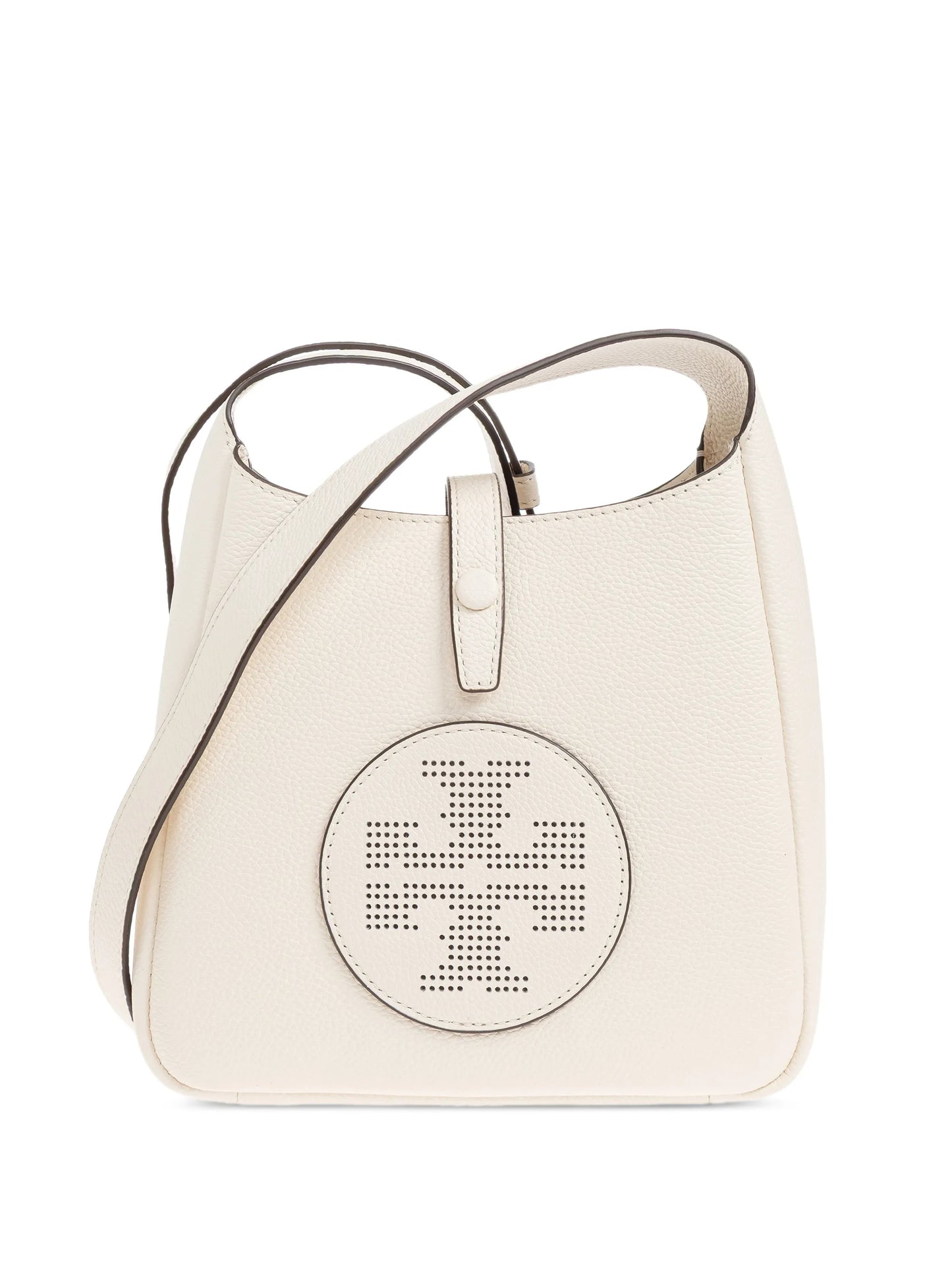 perforated-logo leather cross body bag