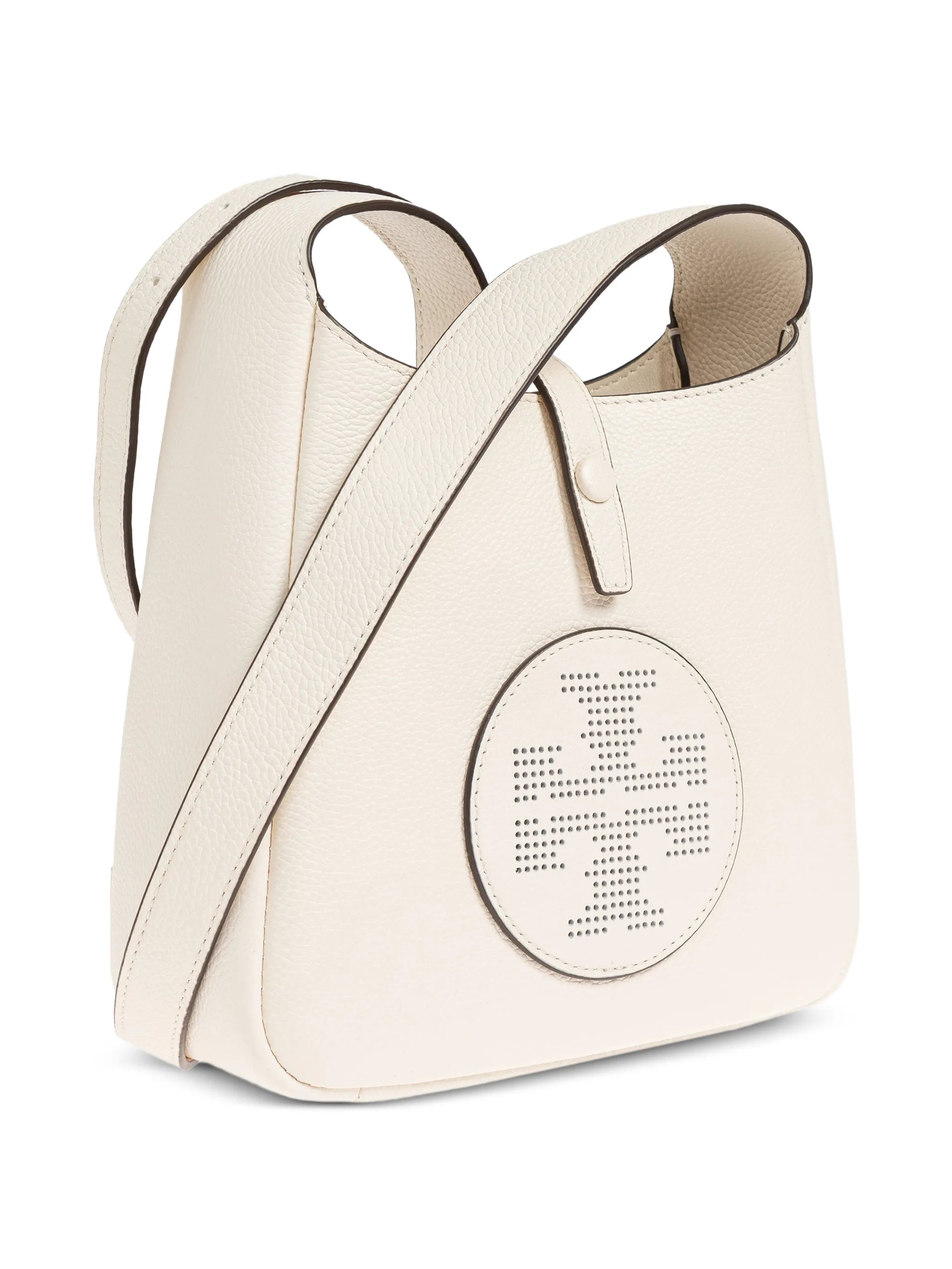 perforated-logo leather cross body bag