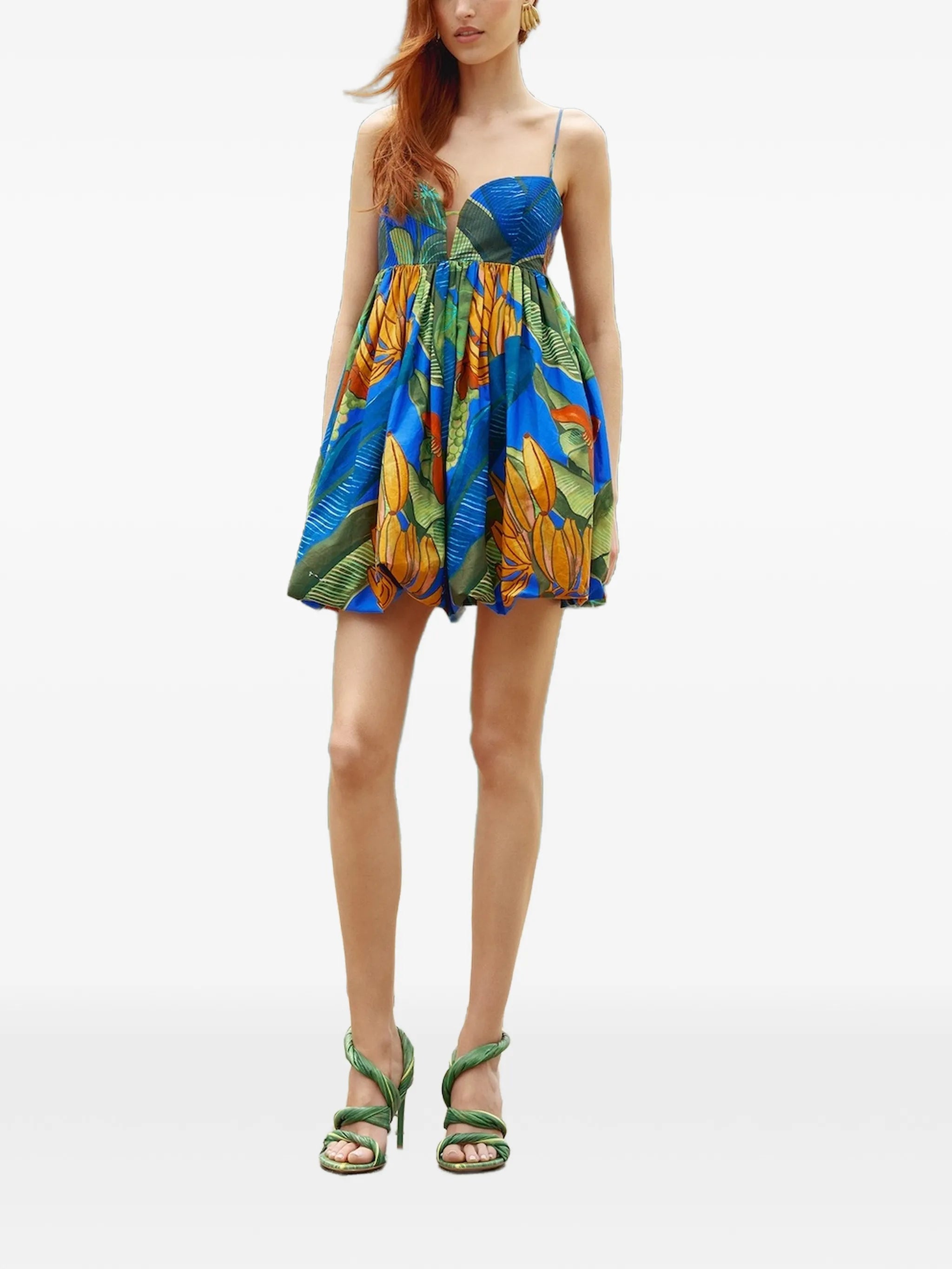 Blue Banana Grapes mini dress