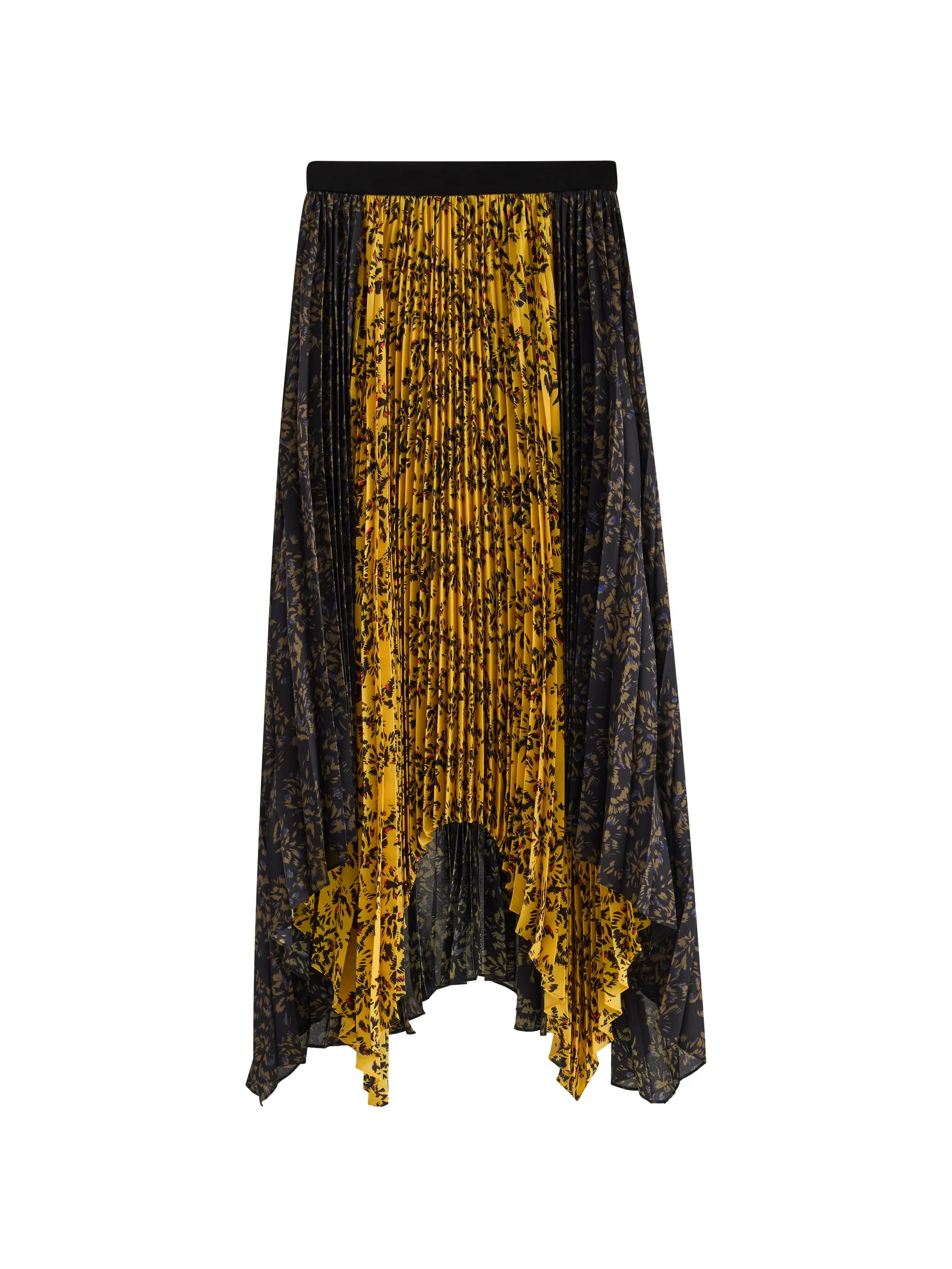 Paulina skirt in pleated georgette