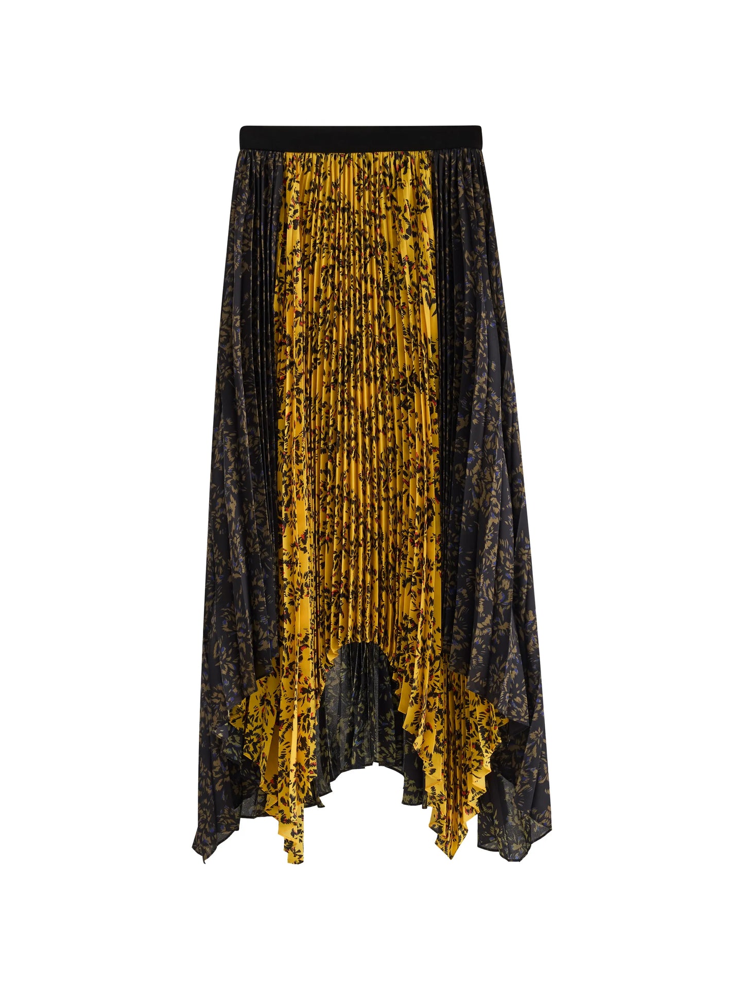 Paulina skirt in pleated georgette