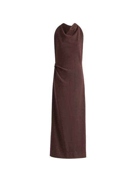 Selena dress in matte double crepe