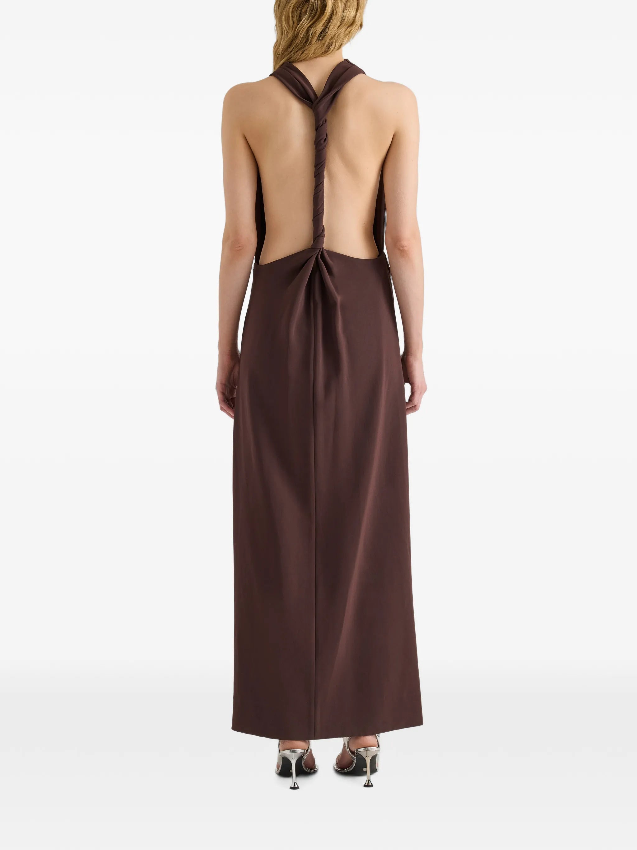 Selena dress in matte double crepe