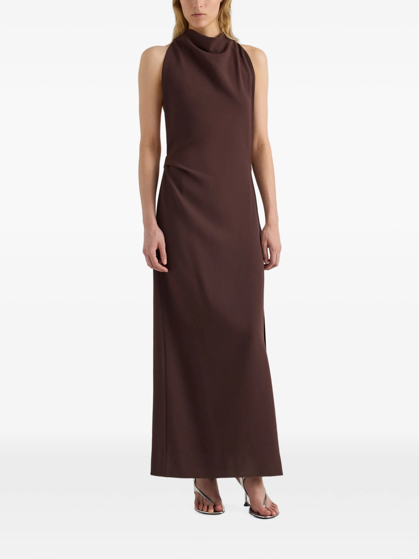 Selena dress in matte double crepe