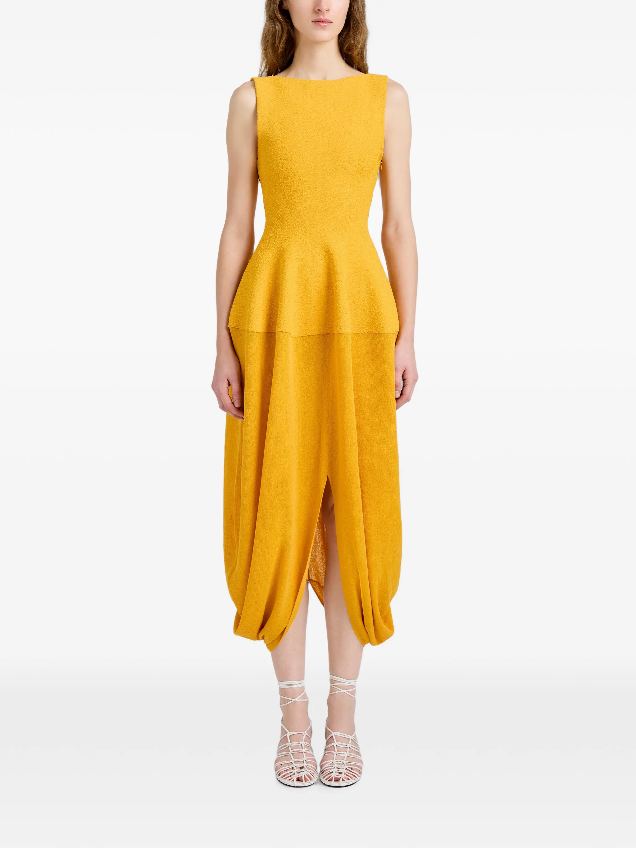 Sukki dress in draped viscose