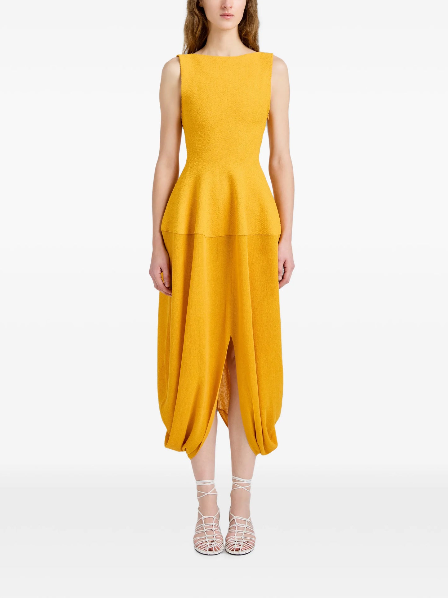 Sukki dress in draped viscose