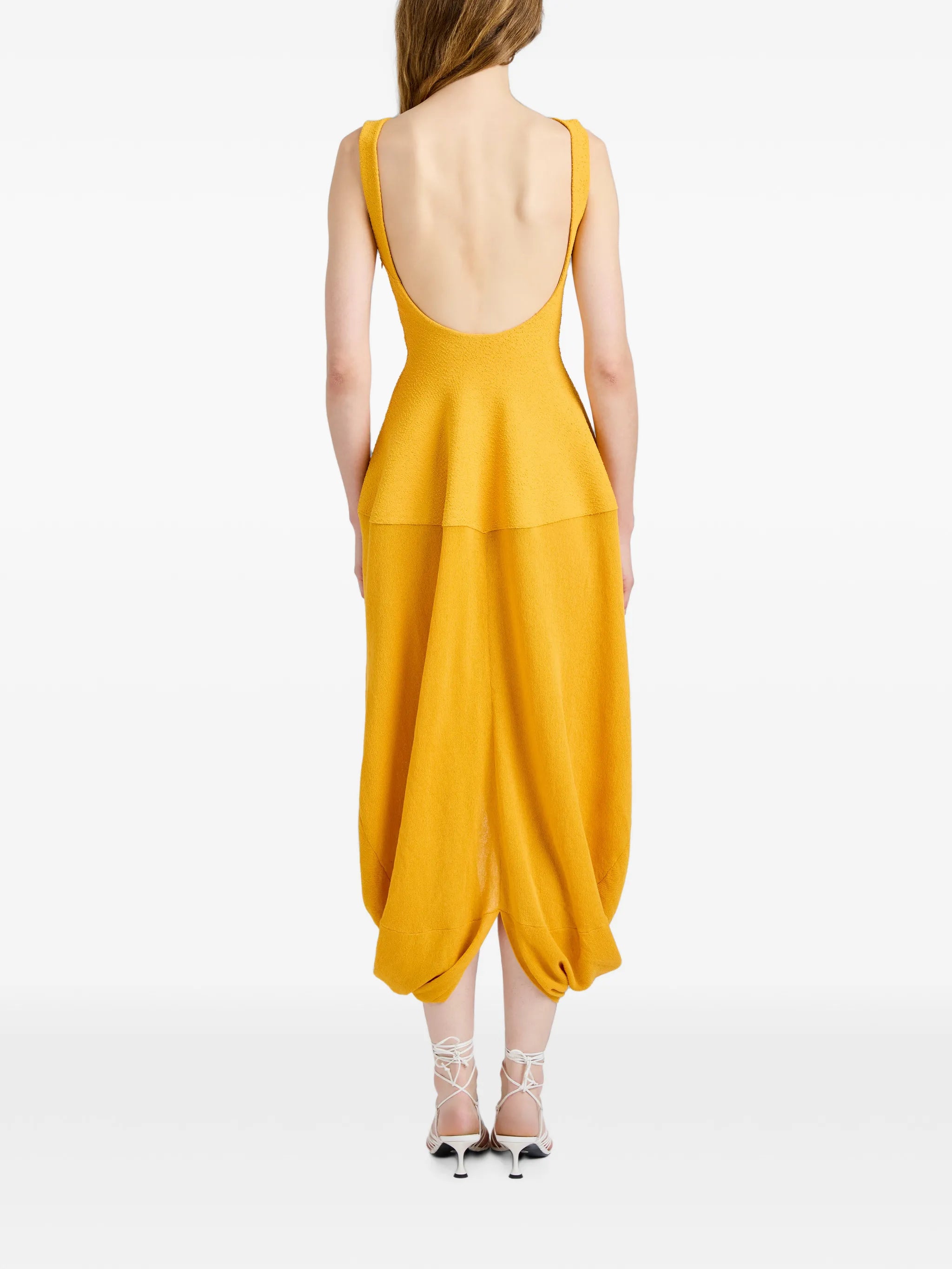 Sukki dress in draped viscose