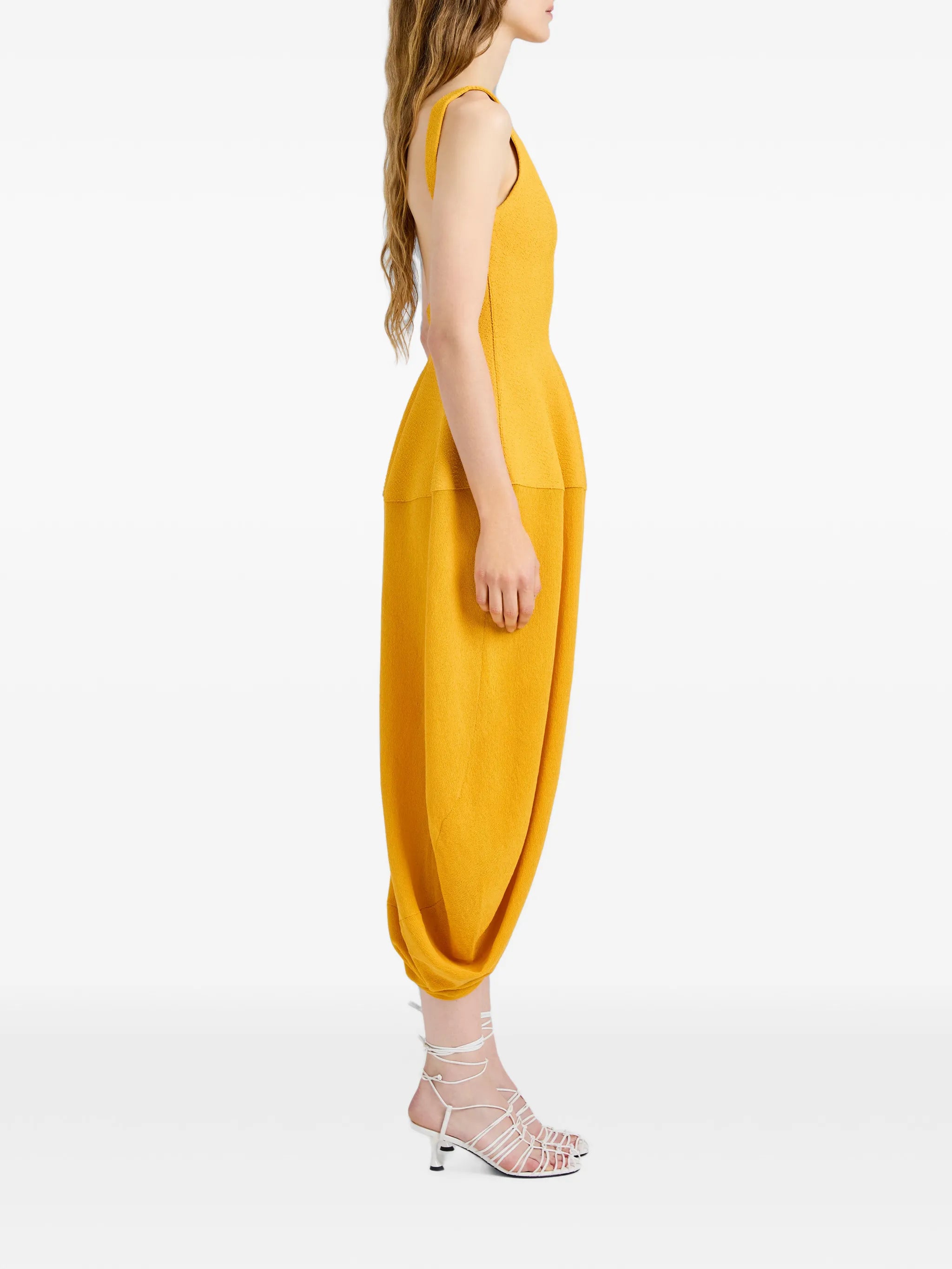 Sukki dress in draped viscose