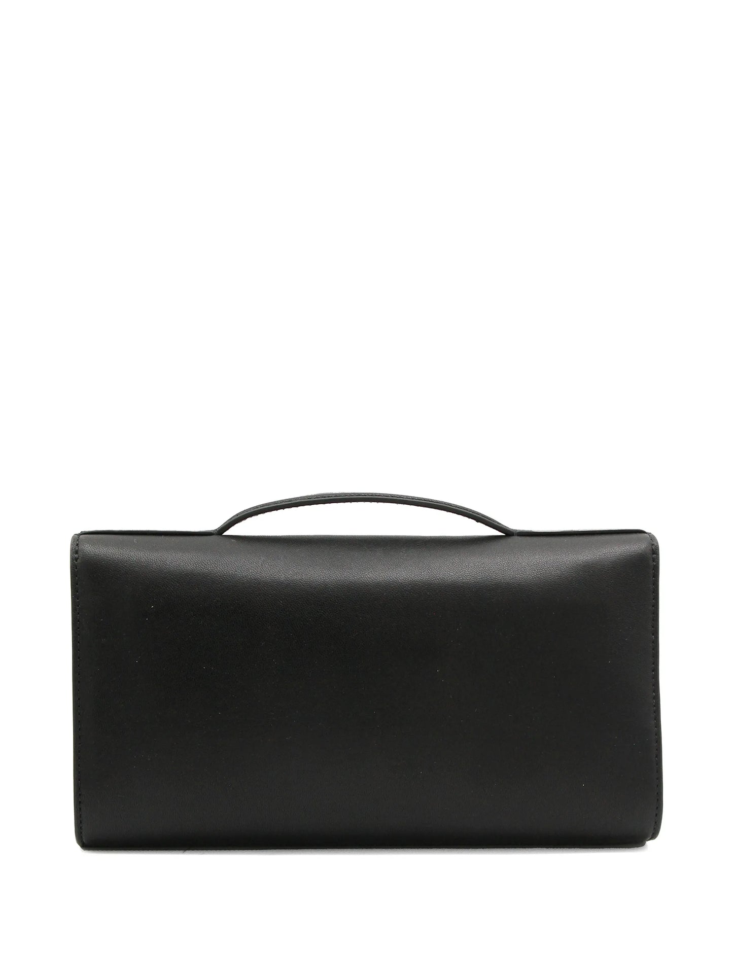 Lily leather clutch bag