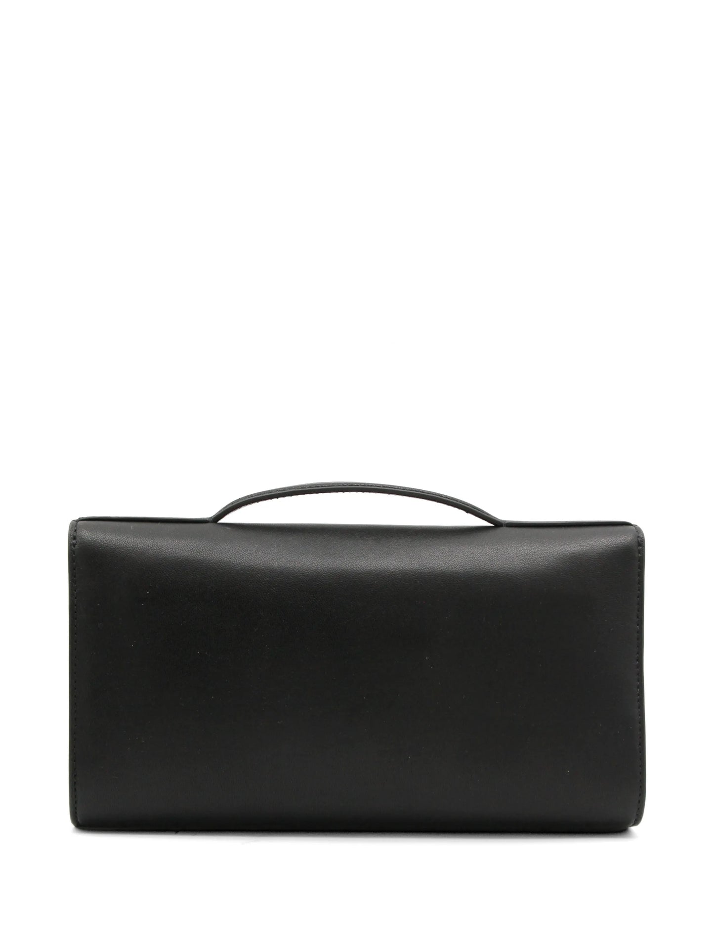 Lily leather clutch bag