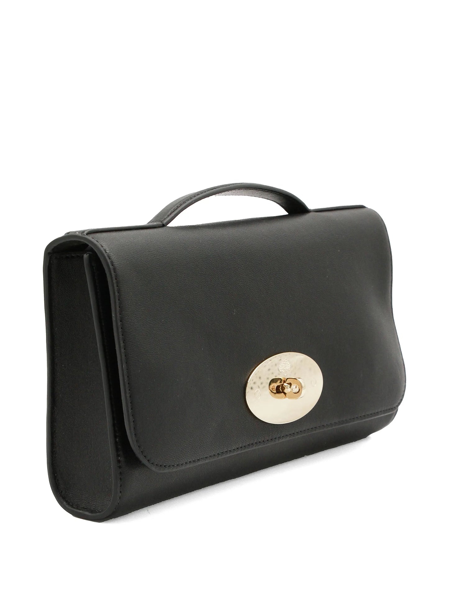 Lily leather clutch bag