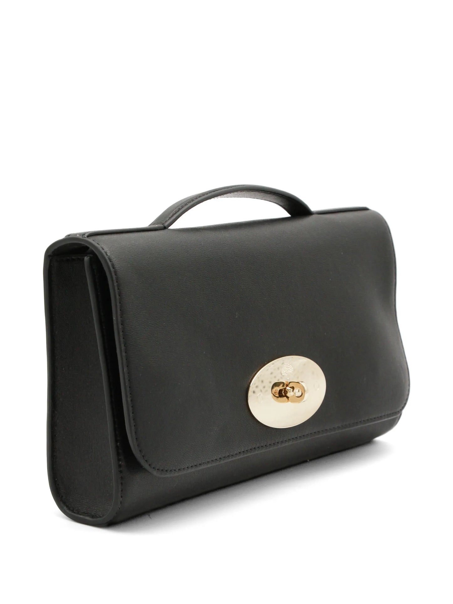 Lily leather clutch bag