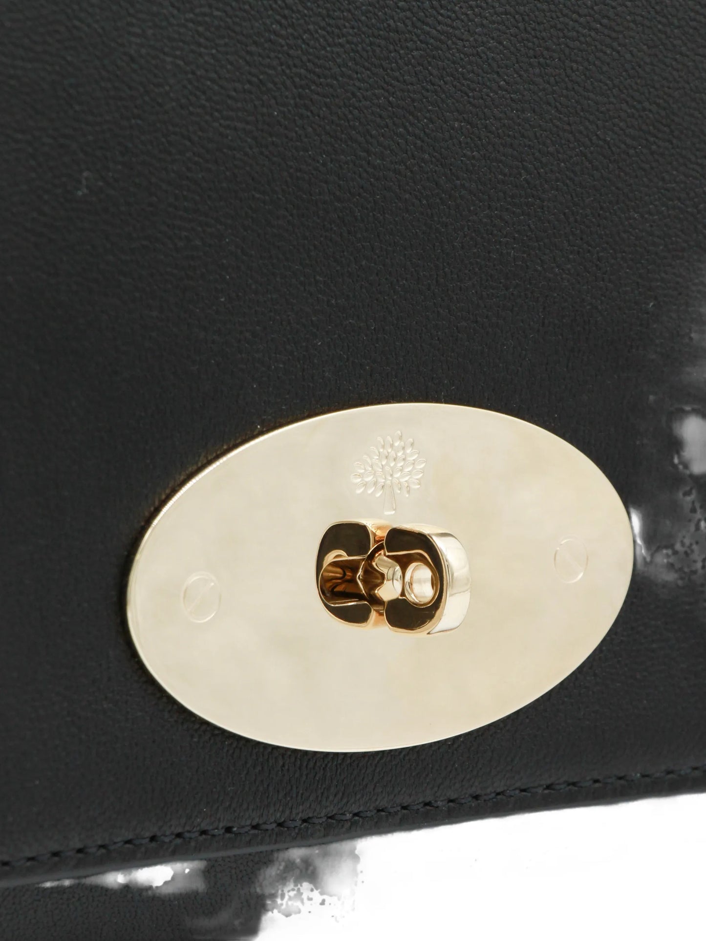 Lily leather clutch bag