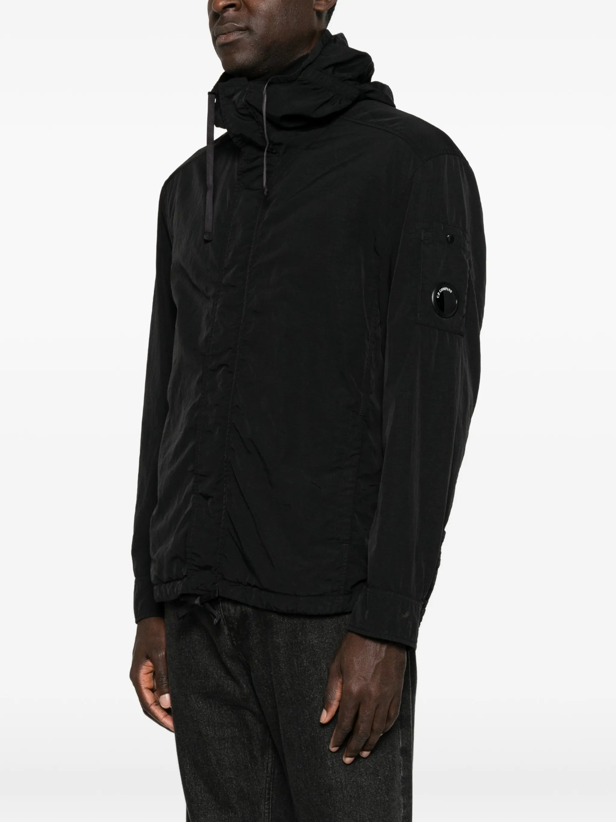 Lens hooded jacket