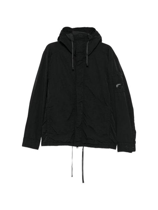 Lens hooded jacket
