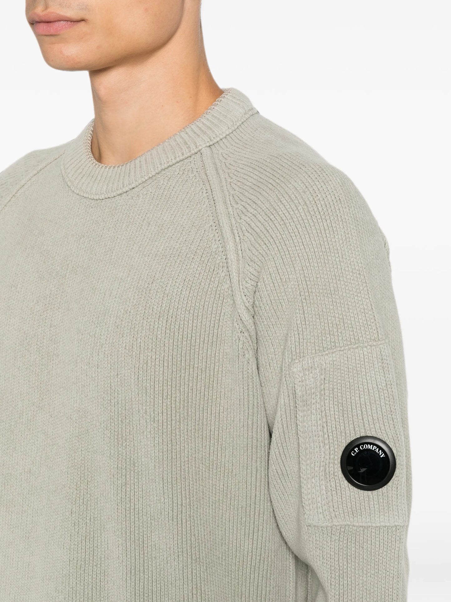 Lens-detail sweater