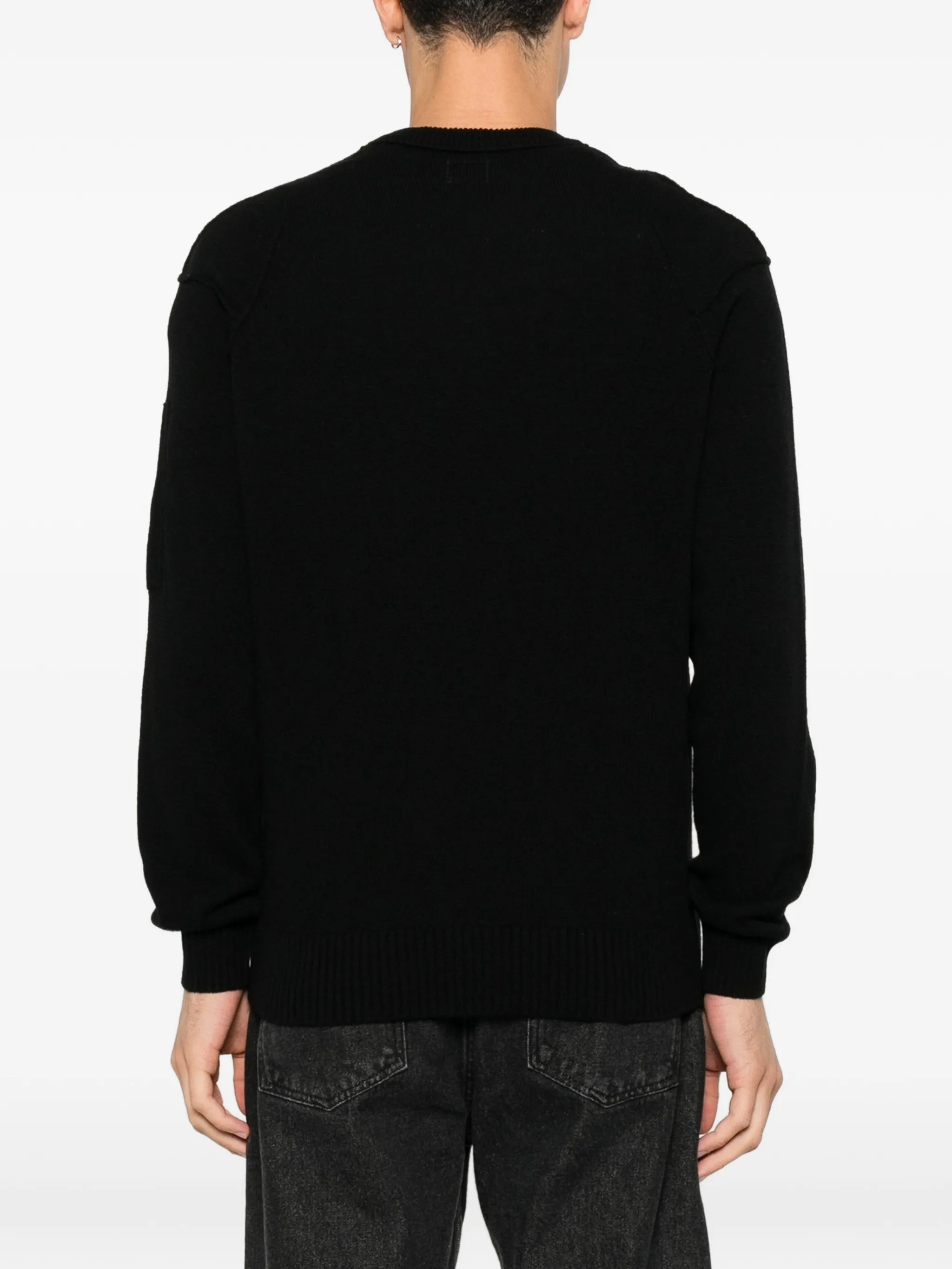lambswool Lens crewneck sweater