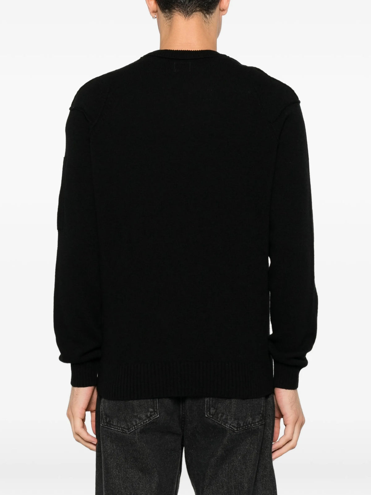 lambswool Lens crewneck sweater