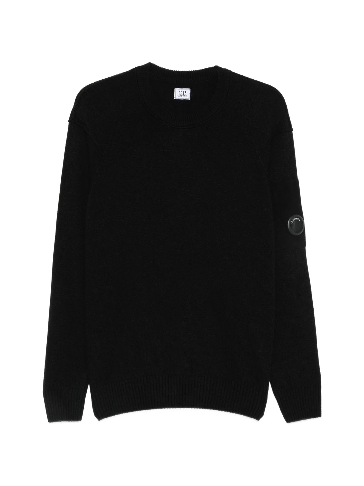 lambswool Lens crewneck sweater