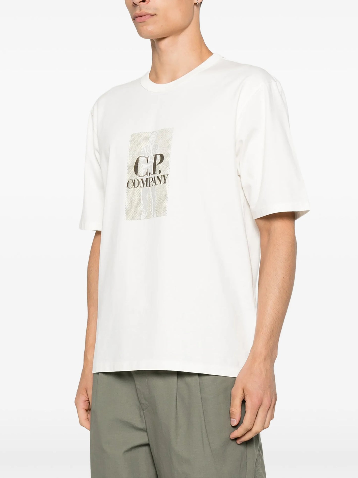 logo-embroidery T-shirt