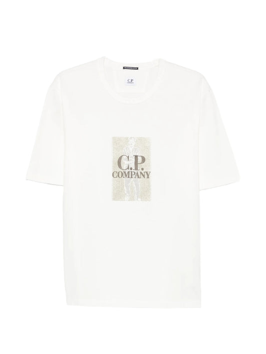 logo-embroidery T-shirt
