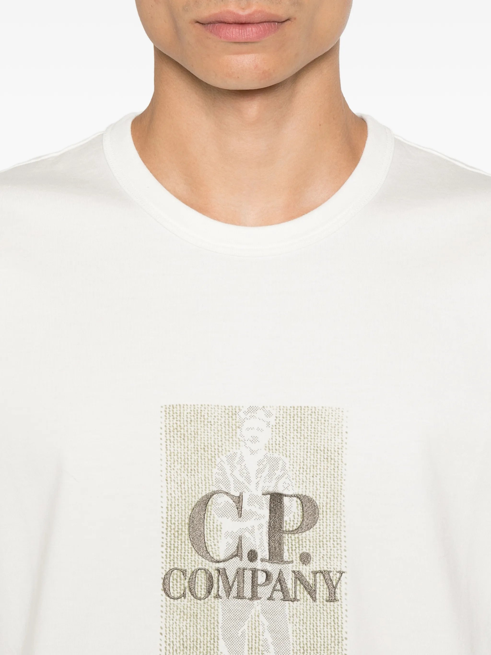 logo-embroidery T-shirt
