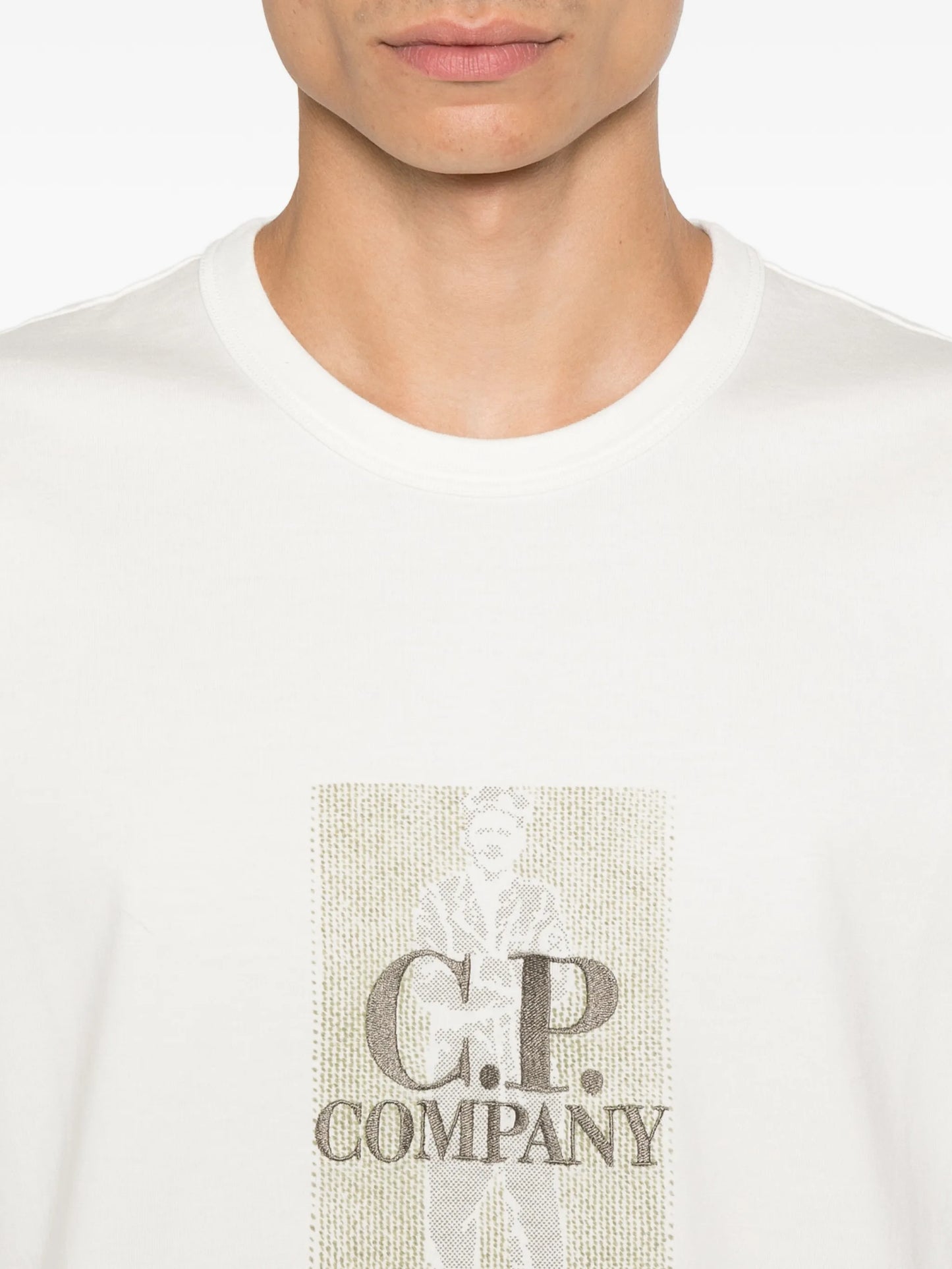 logo-embroidery T-shirt
