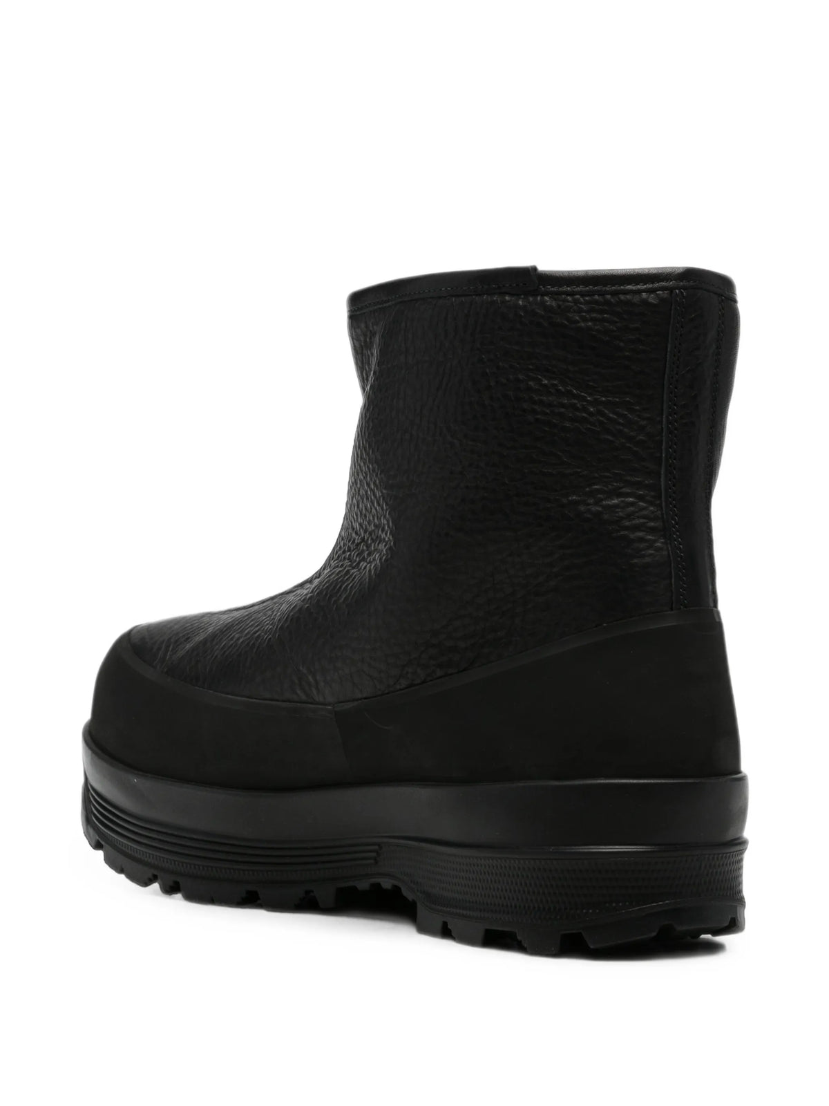 Badia shearling leather boots