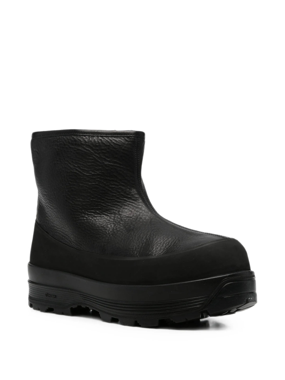 Badia shearling leather boots