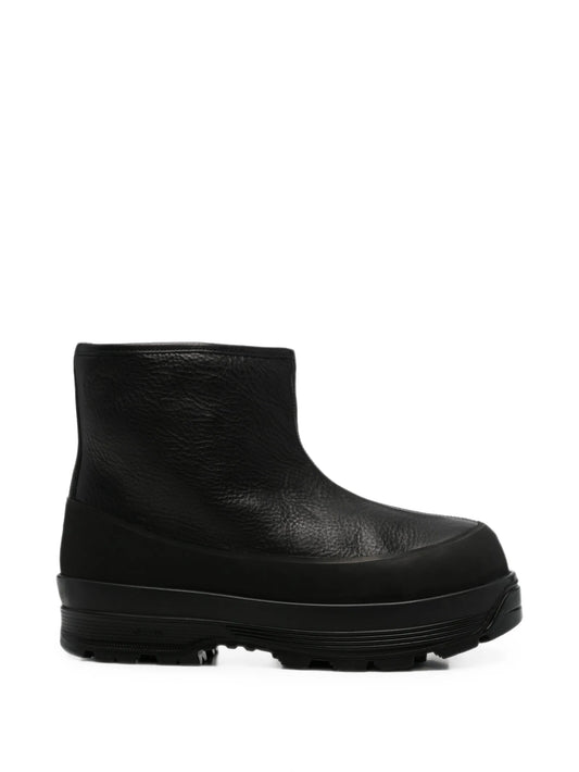 Badia shearling leather boots