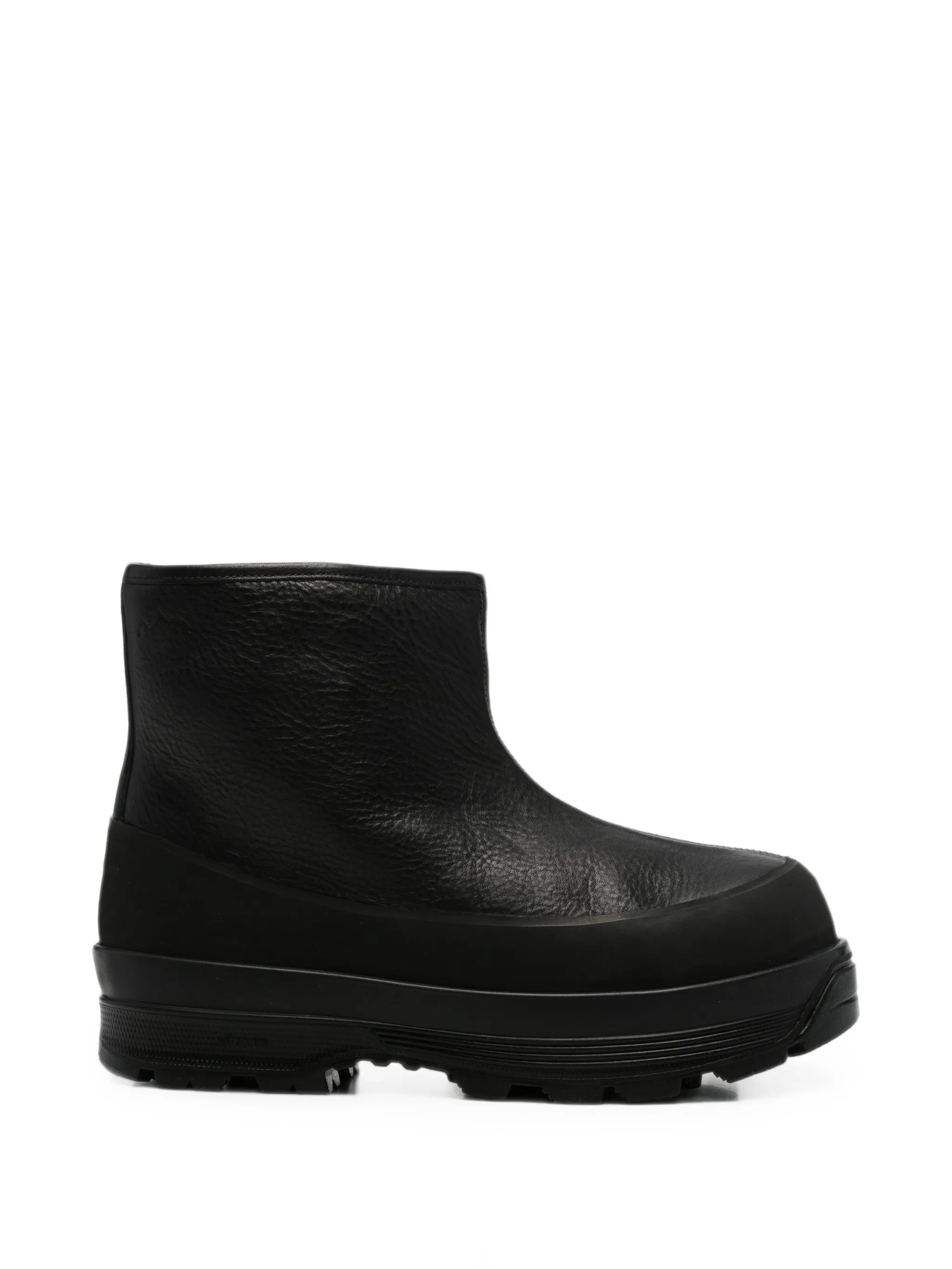 Badia shearling leather boots