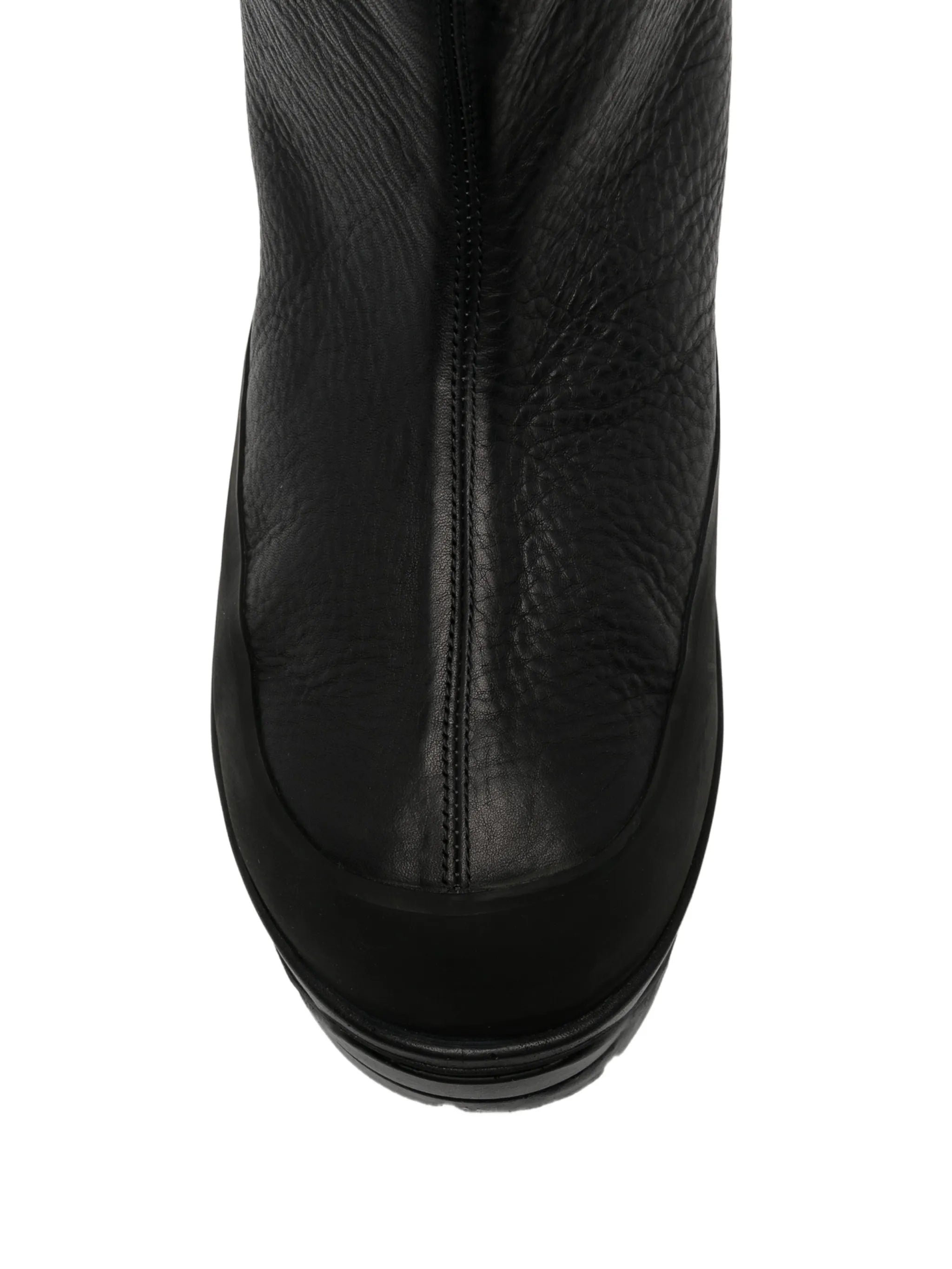 Badia shearling leather boots