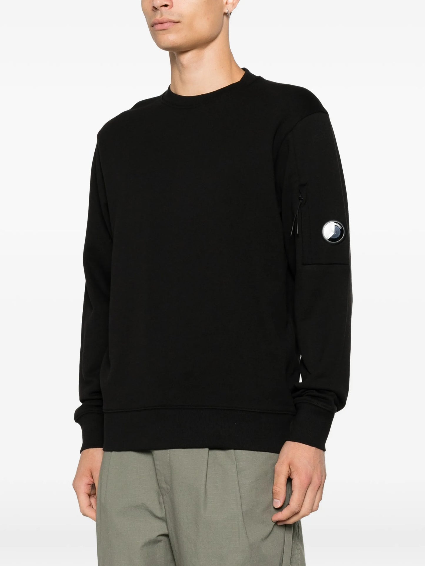 crew-neck sweatshirt