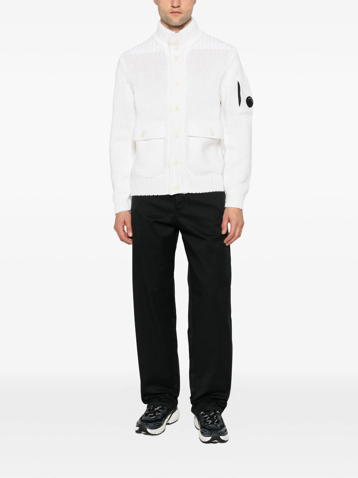 Lens lambswool sweater