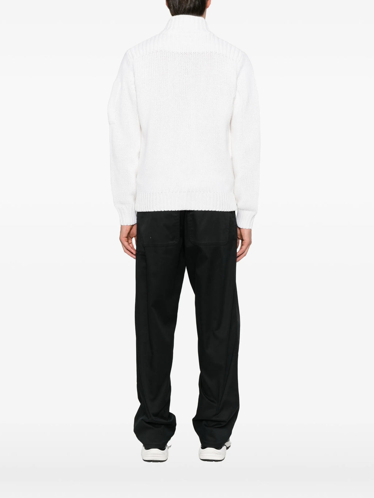 Lens lambswool sweater
