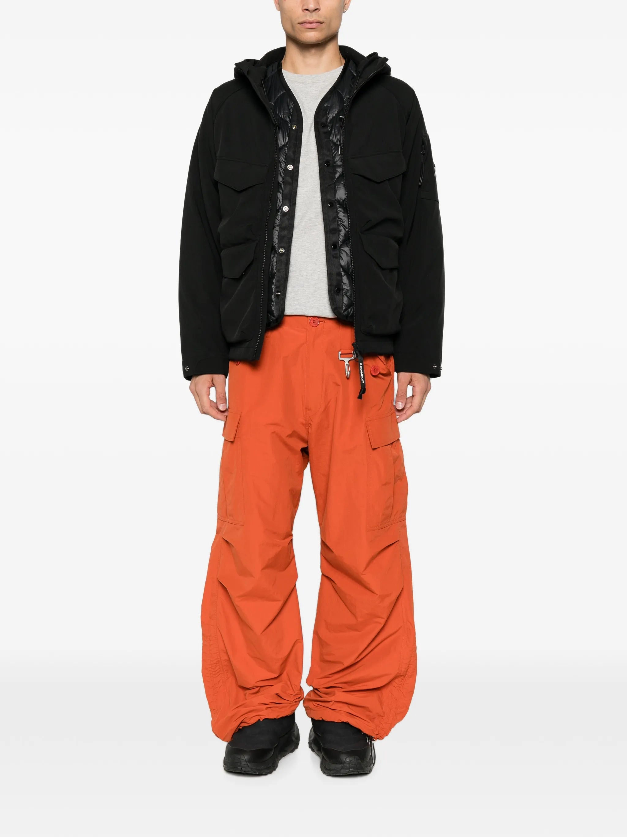 C.P. Shell-R padded hooded lens jacket