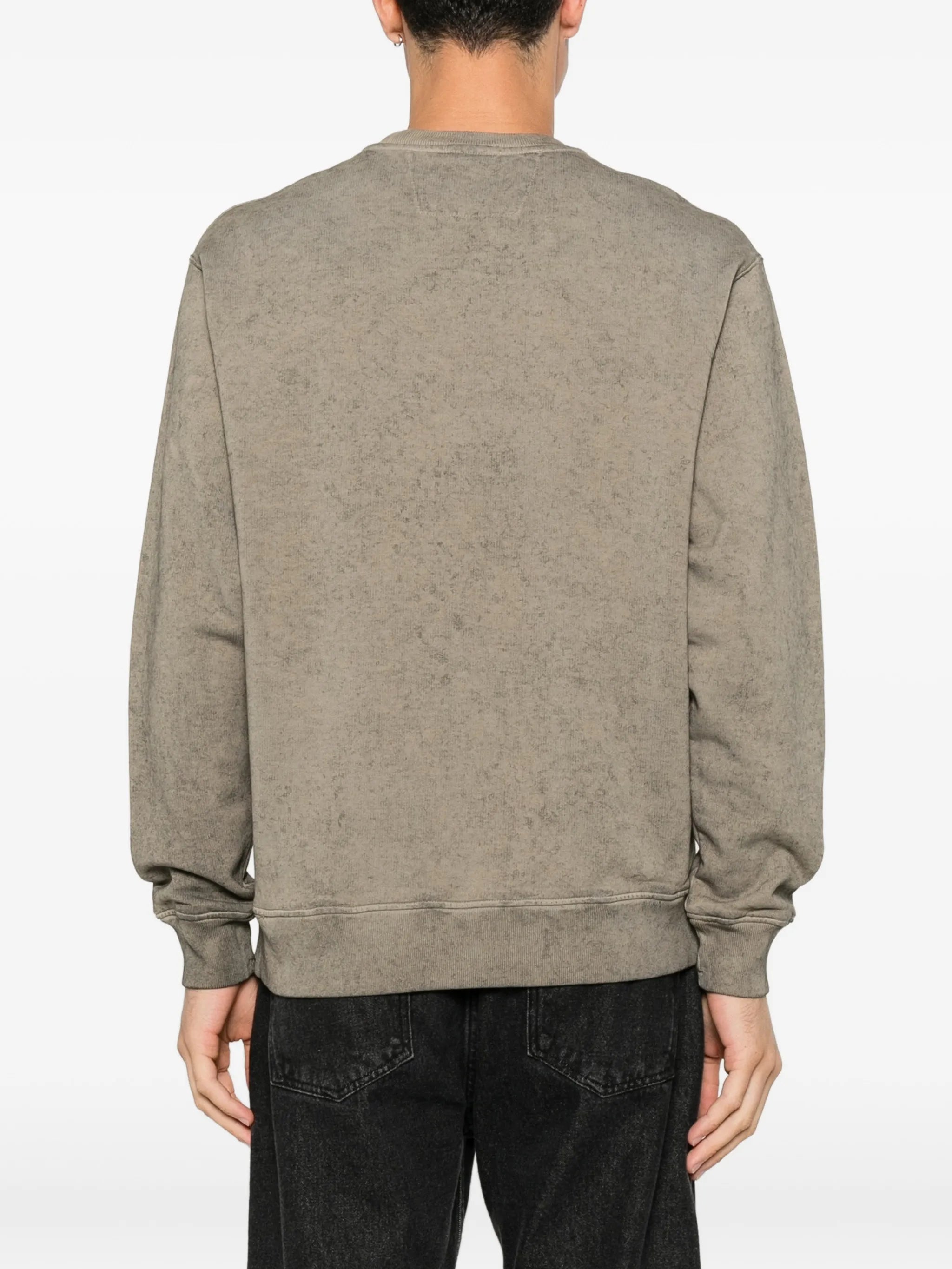 cotton fleece Re-Colour crewneck sweatshirt