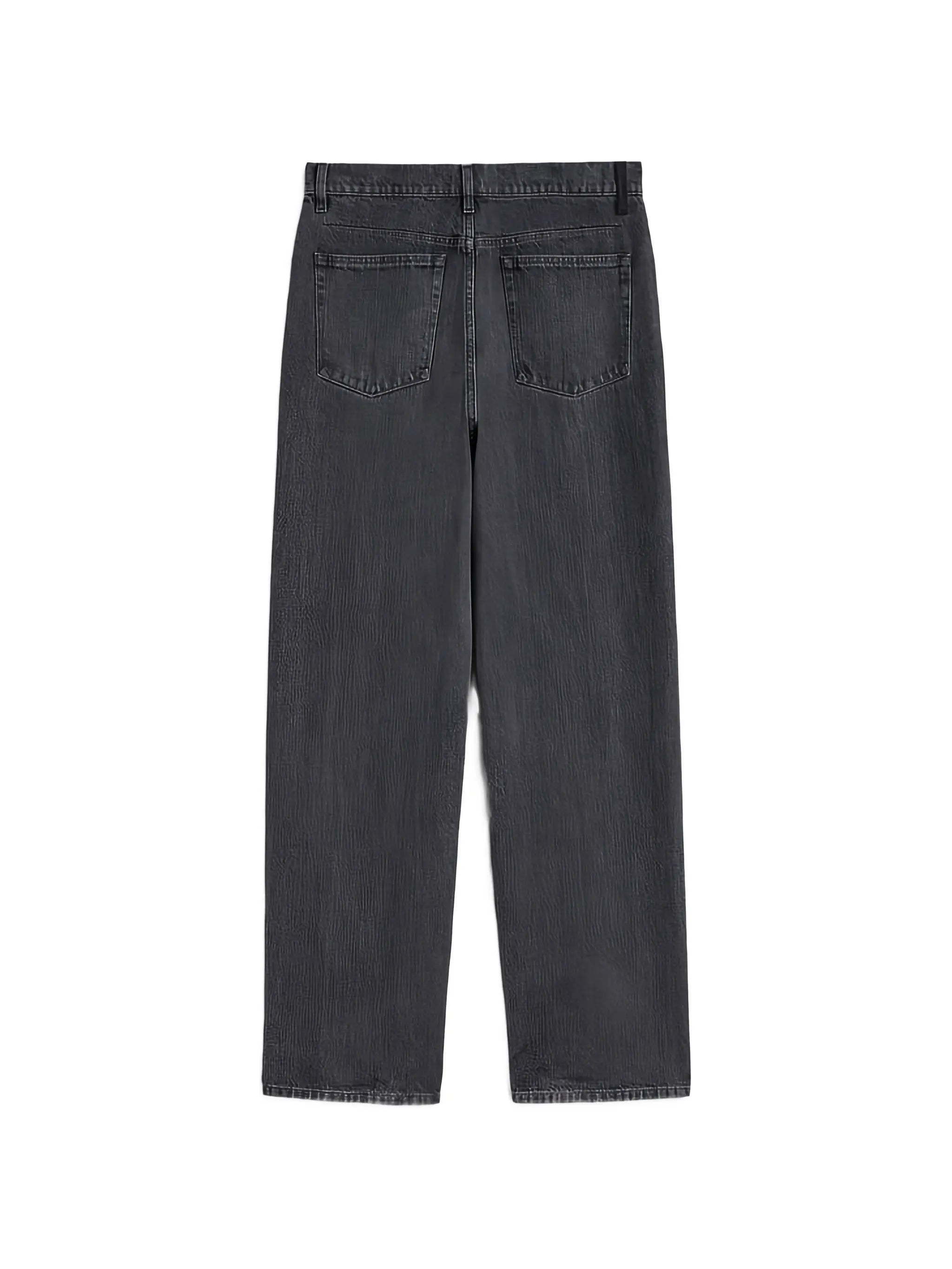relaxed-fit lightweight louse denim trousers with embossed Jil Sander logo