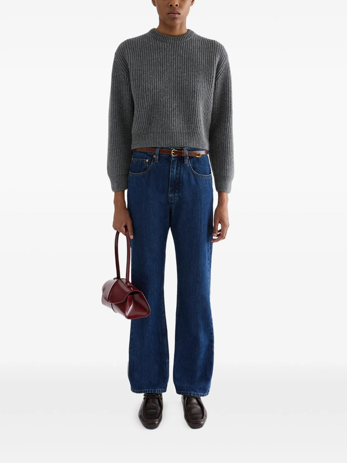 wool crew-neck sweater