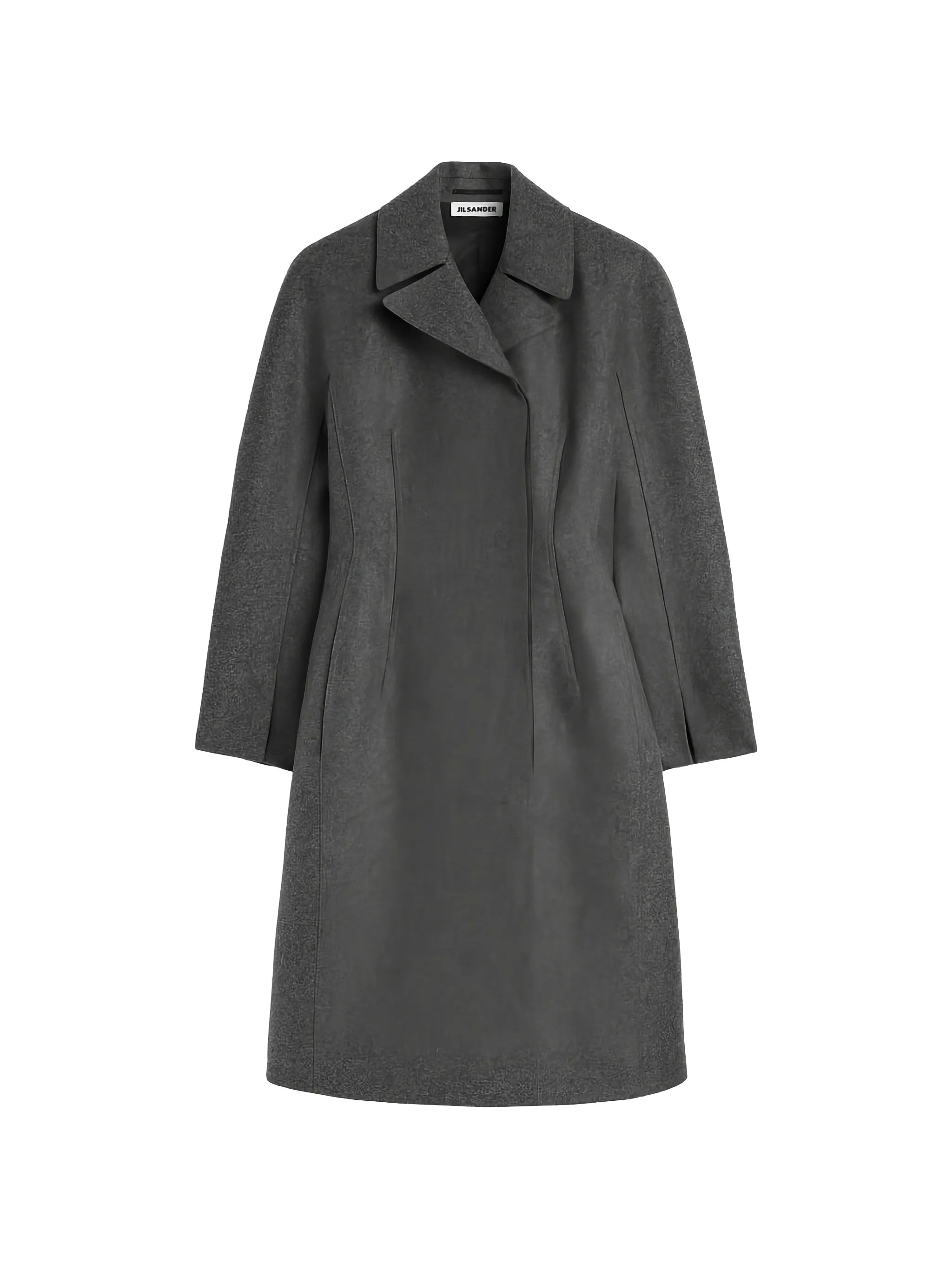 double-breasted wool coat